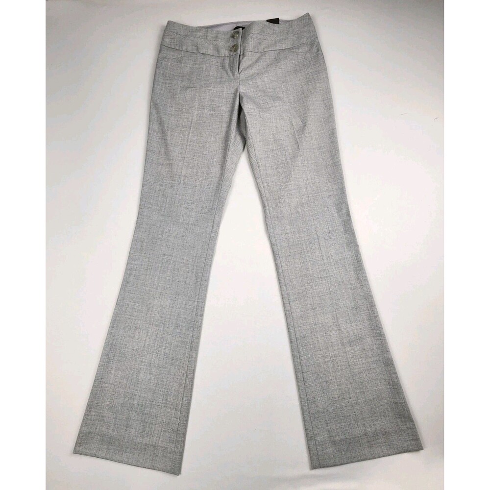 The Limited Drew Fit Pants Gray Low-Rise Bootcut Womens 2R Office Career NWT